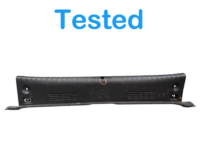 15-18 Hyundai Genesis G80 Alféizar del maletero inferior trasero placa de desgaste moldura negro OEM Foto 1 de 4