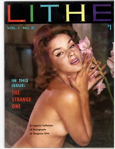 Vintage LITHE Herren Magazin #2 Figurenmodelle, seltene Ausgabe 1961 ? "Fein" - Bild 1 von 3