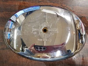 Nostalgic Air Cleaner Oval Cover Harley Bar Shield Springer Softail Touring - Picture 1 of 7
