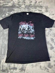 Mötley Crüe Girls Girls Girls T-Shirt Men’s XL Black Gildan Softstyle Band Tee - Picture 1 of 11