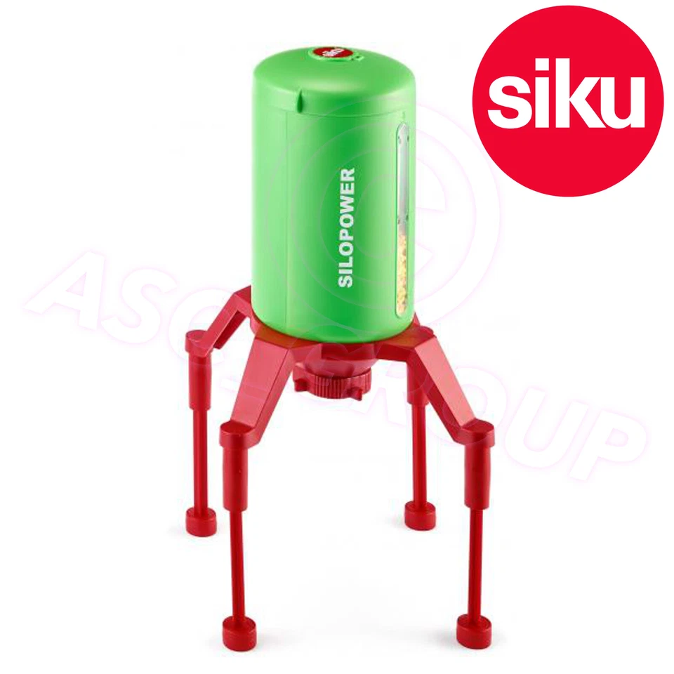 Silo vertical de trabajo Siku 5602 + soporte 1:32 (también se adapta a 1:50) altura ajustable Foto 1 de 1