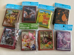 New Pokemon Center Japan Exclusive Charizard Pikachu Mewtwo Serena Hisui Sleeve - Picture 1 of 9
