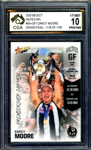 2023 Select Hilites AFL GRAND FINAL CAPTAIN Darcy Moore Graded CGA 10 - Picture 1 of 3