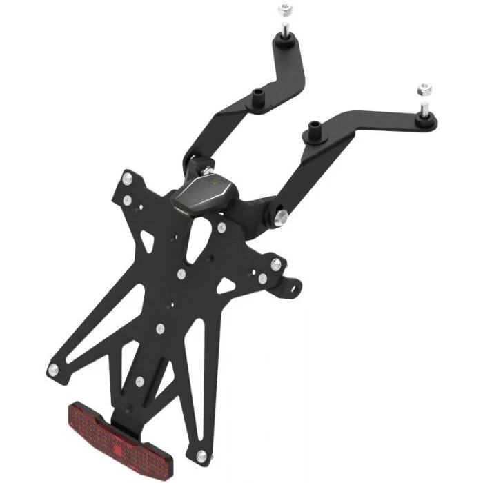 Port Plaque D'Immatriculation LIGHTECH + Lumière LED Pour Kawasaki Z750 - Photo 1/1