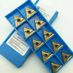 10 pz TNMG160404L-S LF9018 TNMG331 Inserti in carburo slot per acciaio - Foto 1 di 5
