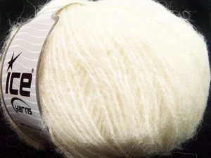 4-Skein Lot Alpaca Shine Yarn Medium 4x100g/230m Ecru - Picture 1 of 4