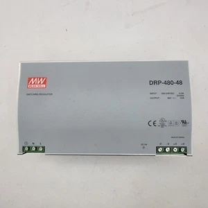 MEAN WELL DRP-480-48 / DRP48048 usado excedente - Imagen 1 de 8