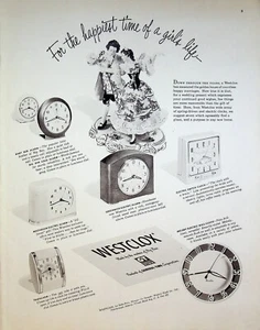 Relojes Westclox 1951 vintage años 50 anuncio impreso General Time Corp. Big Ben Makers - Imagen 1 de 1