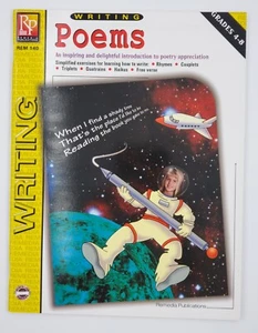 Writing Poems Workbook Grades 4-8 Remedia Publications REM 140 - Picture 1 of 4