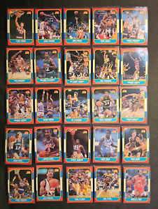 1986 Fleer Basketball Card Huge Lot (99 Cards in lot)