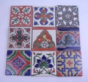 9 Stück B-Ware Relief-Fliesen mit Mängeln Motiv - Mosaik [22-10-01] - Bild 1 von 2