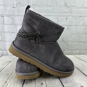 UGG Classic W Chains 1123668 grau Gr. 10 Damenstiefel (AUTHENTISCH) zweimal getragen - Bild 1 von 12