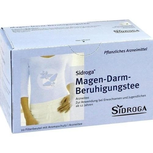 SIDROGA GESELLSCHAFT FÜR GESUNDHEITSPRODUKTE MBH SIDROGA Magen-Darm-Beruhigungstee Filterbeutel 20 St PZN 10109301