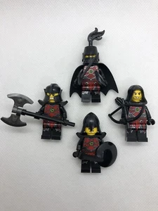 4 X LEGO Black Knights Evil Castle Minifigures Figs Bad Guys L272 - Picture 1 of 3