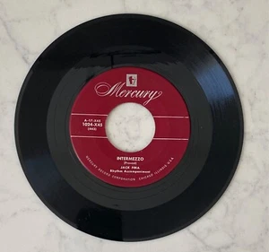 Jack Fina - Intermezzo ~ I Look At Heaven - Mercury A-17-X45 - 45 Record - Foto 1 di 2