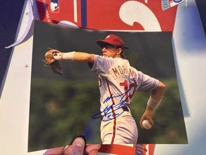 Mickey Morandini Signed Phillies 8x10 - Picture 1 of 1