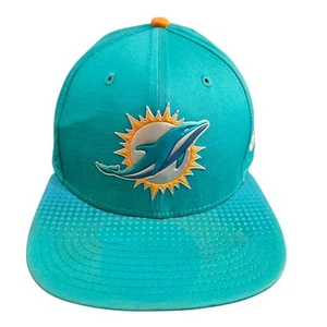 Miami Dolphins AFC NFL New Era 9Fifty Snapback Adjustable Hat - Picture 1 of 12