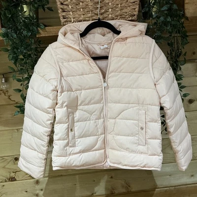 Chloe Peach Padded Coat With Hood 14 yrs - Image 1 of 4