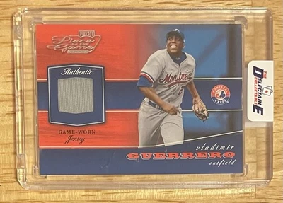 Camiseta deportiva 2002 Expos 🔥Piece of the Game usada Vladimir Guerrero #POG-89🔥 Foto 1 de 2