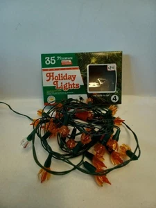 Vintage Miniatur GoldenHoliday Lights mit Reflektoren & Originalkarton - funktionstüchtig - Bild 1 von 6