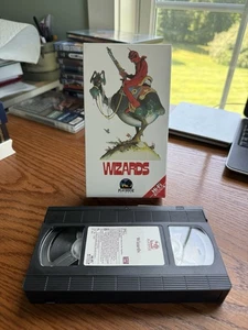 Wizards - Classic 1977 Ralph Bakshi Animated Movie - Original 1993 Fox VHS Tape - Picture 1 of 15