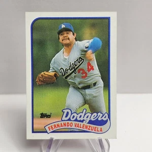 Fernando Valenzuela 1989 Topps #150 Los Angeles Dodgers Baseball Card - Picture 1 of 2