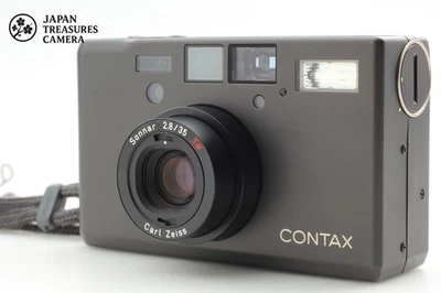 [Fast unbenutzt] Contax T3 Titan Black Point & Shoot analoge Kleinbildkamera aus Japan - Bild 1 von 4
