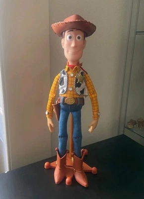 Toy Story Cloud Logo Brazil Woody Custom Rare Pixar Collection Thinkway Buzz - Photo 1/4