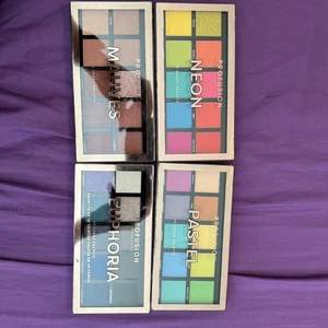 Profusion Cosmetics Lot Of 4 Artistry 10 Shade Eyeshadow Palettes, Spectrum - Picture 1 of 3