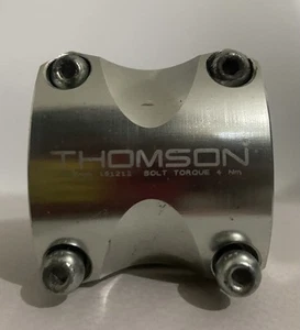 Thomson Elite X4 Mountain Bike Stem 100mm 31.8mm Silver 10d SM-E140 SILVER - Picture 1 of 5