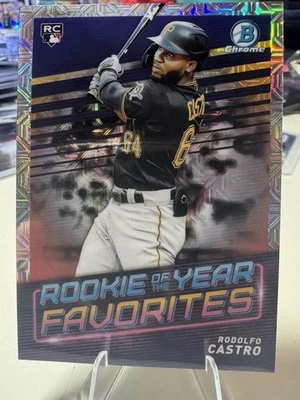 2022 Bowman Chrome Mega Box Rodolfo Castro MOJO ROTY FAVORITES RC #ROYF-12 - Image 1 of 2