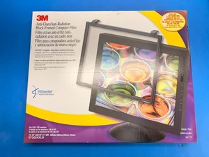 3M Anti-Glare / Radiation LCD CRT Screen Filter EF200XXLB Midnight Black 19"-21" - Picture 1 of 7