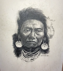 R.G. Smith Art: 1993 Original Signed Drawing ~8" x 10" - Picture 1 of 4