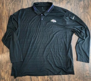 Baltimore Ravens Nike NFL On Field Dri-Fit Langarmshirt Herren schwarz, 3XL - Bild 1 von 6