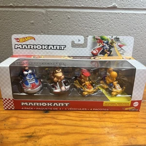 Hot Wheels Mario Kart HBD22-4B10 Multicolor 2022 Die-Cast 4 Auto - Bild 1 von 3