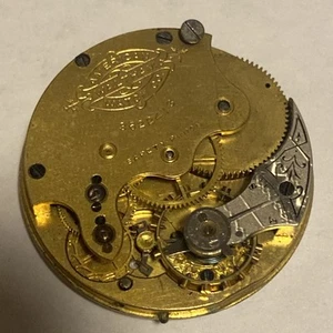 Waltham Pocket Movement 9 Jewel Parts/Repair 1 Size Grade G Mod. 1882 #3622413 - Picture 1 of 7