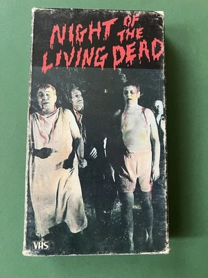 Night Of The Living Dead George C. Romero's VHS Rare Black & White 1984 Edition - Image 1 of 4