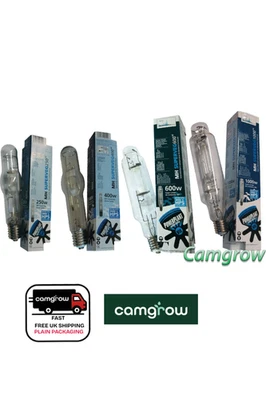 PowerPlant MH 250W - 400W - 600W - 1000W  SuperVeg Metal Halide Bulb Hydroponics - Image 1 of 2