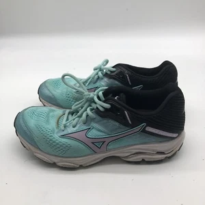 Mizuno Wave Inspire 15 411052 5T6P Blue Running Shoes Sneakers Women's Size 8.5 - Picture 1 of 6