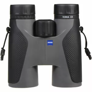 Zeiss 8 x 42 Terra ED Binoculars in Grey / Black (UK Stock) BNIB Roof Prism NEW - Picture 1 of 12