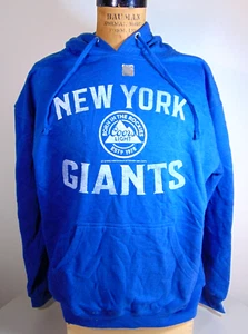 SUDADERA SUDADERA CON CAPUCHA JERSEY AZUL XL LIGHT PARA HOMBRE DE LOS NEW YORK GIANTS - Imagen 1 de 5