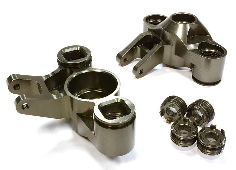 Machined Steering Knuckles for Traxxas 1/10 E/T-Maxx need 6x13mm Bearings 5334 - Image 1 of 1