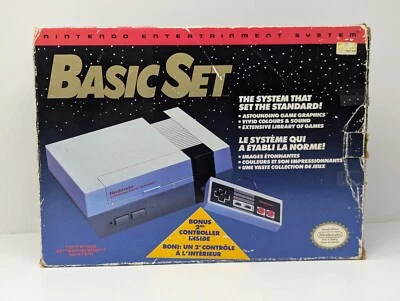 Basic Set NES Console -Very RARE French-Canadian Variant- - Image 1 of 4