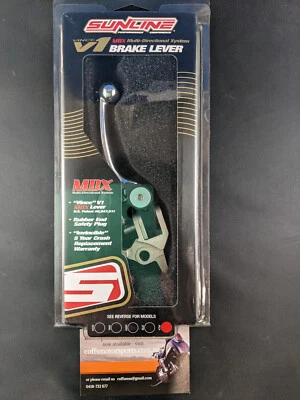 SUNLINE V1 Unbreakable Brake Lever Fit BREMBO HUSQVARNA WR125 2003 2004 2005 - Image 1 of 4
