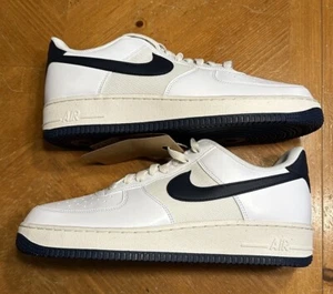 Nike Air Force 1 '07 Next Nature White Ossidian HF4298-100 Uomo Taglia 9,5 NUOVE - Foto 1 di 7
