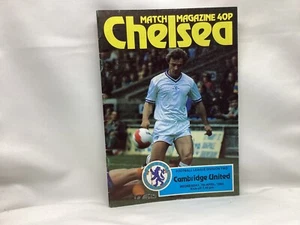 Chelsea v Cambridge United Division Two April 1982 - Picture 1 of 1