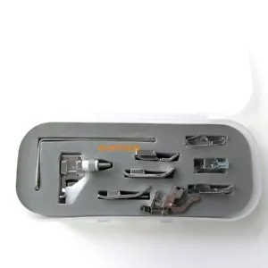9 Pressfüße & Kunststoffbox für Kenmore 148.11150,158.10200,385.11011,52,65 ++ - Bild 1 von 6