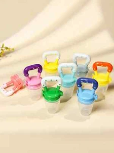 Baby Feeding Dummy Nibbles Fresh Food Fruit Feeder Weaning Nutrition Pacifier UK - Picture 1 of 5