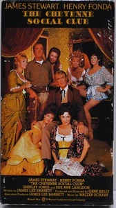 The Cheyenne Social Club - VHS - James Stewart - Henry Fonda - Picture 1 of 3