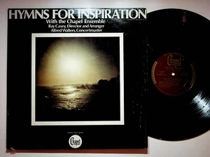 Chapel Ensemble Hymns For Inspiration Ray Casey Christian Vinyl LP Record VG+ - Picture 1 of 4